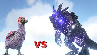 OP Dodo Level 1000000 vs Alpha King Titan  ARK Survival Evolved  Cantex [upl. by Norwood]