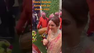 Neeta Ambani 2024Anant Ambani wedding [upl. by Gayla]