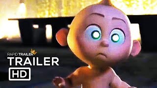 INCREDIBLES 2 Trailer 2 Teaser 2018 Animated Superhero Movie HD [upl. by Seidule]