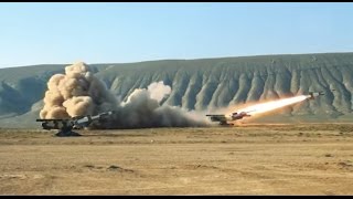 Live fire exercises with upgraded S125 Pechora missile system Azerbaijan [upl. by Jorrie]