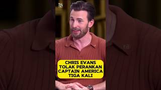 Chris Evans pernah tolak perankan Captain America marvel [upl. by Ahsiniuq104]