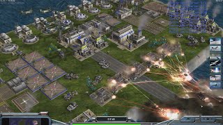 USA Air Force  Command amp Conquer Generals Zero Hour  1 vs 5 HARD Gameplay [upl. by Vallonia504]