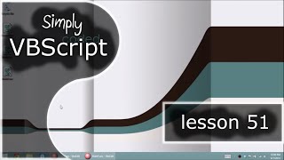 VBScript Basics Part 51  Execute  Read from another vbscript file [upl. by Bower]