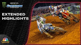 Supercross 2024 EXTENDED HIGHLIGHTS Round 7 in Arlington  22424  Motorsports on NBC [upl. by Nolahc211]