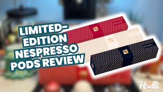 Holiday 2023 LIMITEDEDITION Nespresso Pods REVIEW Frosted Caramel Nut Seasonal Spices amp More [upl. by Benildis258]