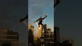 Spider Man 2 PS5 Miles Morales Smooth Slow Motion [upl. by Kuska635]