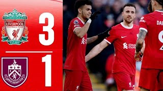 Liverpool vs Burnley 31  All Goals amp Extended Highlights  Premier League 2024 [upl. by Mirelle356]