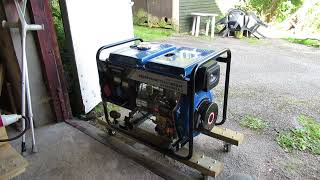 portable generator elverk mellga MDG 7500 CLE 3 [upl. by Jordison]