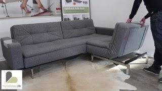 DUBLEXO von INNOVATION Schlafsofa mit Armlehnen  mysofabedde [upl. by Marjory932]