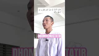 DHOMIR MUSTATIR  NGAJI NAHWU [upl. by Bertrando]