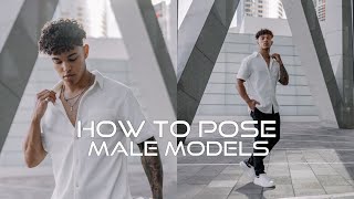 Simple Poses For Male Models [upl. by Itnahsa]