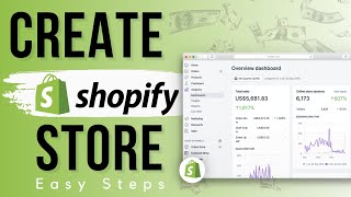 How to Create Shopify Store  Easy Guide for Beginners to Set up Shopify store [upl. by Chernow179]