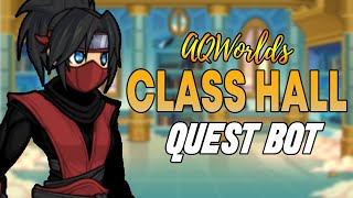 AQW  CLASS HALL quests bot  SWORD AND SCROLL BADGE bot  Grimoire 38 PRO [upl. by Ody780]