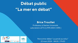 Interview de Brice Trouillet  la cartographie des zones dimportance pour la pêche [upl. by Oba]