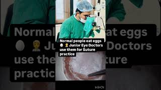 How to sutures like a surgeon  egg suture practice  dr ma siddiqui neet neetmotivation doctor [upl. by Tengdin]