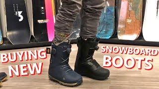 Buying Snowboard Boots amp Snow Storm Vlog [upl. by Ybrad]