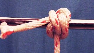 Strong Secure Studding Sail Halyard Bend  WhyKnot [upl. by Reis]