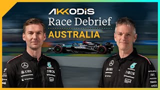 What happened to Lewis’ Power Unit  2024 Australian GP Akkodis F1 Race Debrief [upl. by Yirinec532]