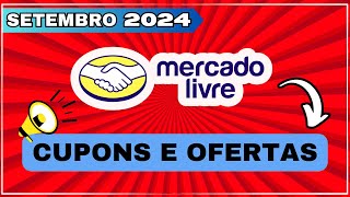 ATUALIZADO Cupom Mercado Livre AGOSTO 2024  Cupom Mercado Livre Primeira Compra  CUPOM VÁLIDO [upl. by Fawcette]