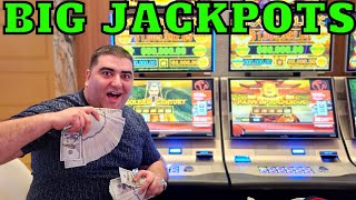 MILLION DOLLAR Dragon Link Was On FIRE  Las Vegas JACKPOTS 2024 [upl. by Aracaj105]