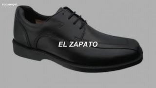 la canción viral de tiktok de EL ZAPATO LetraLyrics [upl. by Kulseth474]