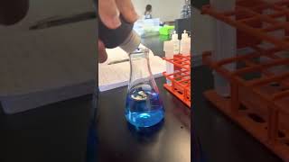 Adding CO2 to Bromothymol Blue [upl. by Tilney]