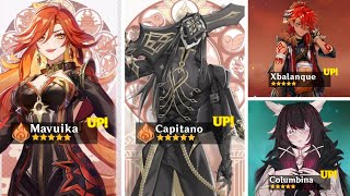 NEW UPDATE All Playable CONFIRMED Characters In Natlan Capitano Mavuika  Genshin Impact [upl. by Octavius]