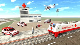 Franklin Found New Ambulance Cars in Indian Bike Driving 3D [upl. by Aicineohp789]