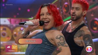 Priscilla canta quotQuer Dançarquot ao vivo no Encontro 17112023 [upl. by Niko916]