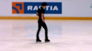 MVI 4538 2012 Finlandia Trophy Men LP practice 15 Yuzuru HANYU [upl. by Lagasse744]