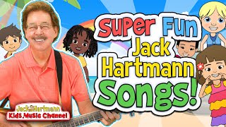 🔴 LIVE  ABCs Counting Brain Breaks and More  Super FUN Jack Hartmann Songs [upl. by Ostler47]