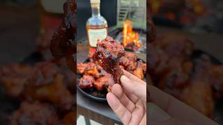 Best Brined BBQ Wings ad  Over The Fire Cooking by Derek Wolf [upl. by Llebyram]