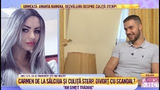 Carmen de la Sălciua despre motivul divorțului ”Eu nu știam de existența ei am aflat dupăquot [upl. by Aihsotan]