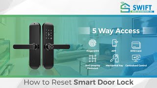 How to Reset Swift Smart Door Lock [upl. by Siegler]