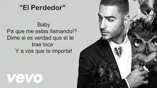 Maluma  El Perdedor Video con letralyricsActivar Subtítulos  Official Reggaeton [upl. by Eniamerej]