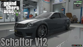 GTA 5 Online Benefactor Schafter V12 Mercedes E63 AMG Fully Customised [upl. by Kreindler]