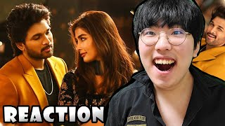 Korean Reacts To Ramuloo Ramulaa Full Video Song  Allu Arjun  Trivikram  Thaman S [upl. by Leumek]