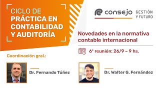 Ref 2506LV Ciclo de Práctica en Contabilidad y Auditoría 6º Reunión 2024 [upl. by Sudhir529]