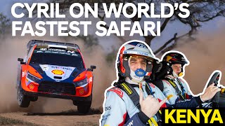 Cyril Abiteboul goes flat out in a WRC car with Ott Tanak  His reaction is priceless [upl. by Inahpets]