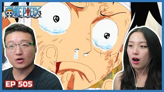 I STILL HAVE MY FRIENDS 😭 One Piece Episode 505 Couples Reaction amp Discussion [upl. by Elrod]