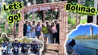 Bolinao Pangasinan rides Camp Puor  Bolinao Falls etc [upl. by Enuahs]