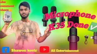 microphone k35 All Entertainment [upl. by Aicenet]