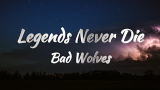 Bad Wolves  Legends Never Die KARAOKE VERSION [upl. by Ajax]