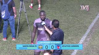 SANTA ROSA FC VS ATLETICO JUNIORS 06102024 [upl. by Ettesel]