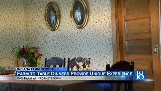 Prophetstown Farm to Table dinners provides unique experience [upl. by Mcguire733]