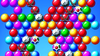 Bubble shooter game🎮 part214 bubble shooting [upl. by Meggs]