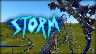 quotStormquot  BampM Launched Wing Coaster  NoLimits 2 [upl. by Liagabba298]