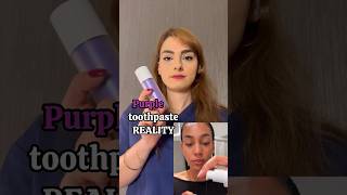 Does purple toothpaste really work toothwhitening [upl. by Kelula]