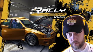 Rally Mechanic Simulator Prologue GAMEPLAY [upl. by Nal]