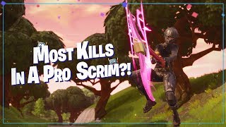 MOST KILLS IN A PRO SCRIM • Fortnite Battle Royale PRO SCRIMS [upl. by Il]